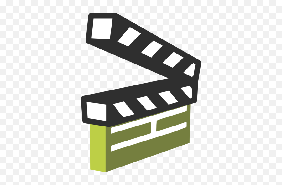 Clapper Board Emoji - Video Emoji Png,Clapper Board Png