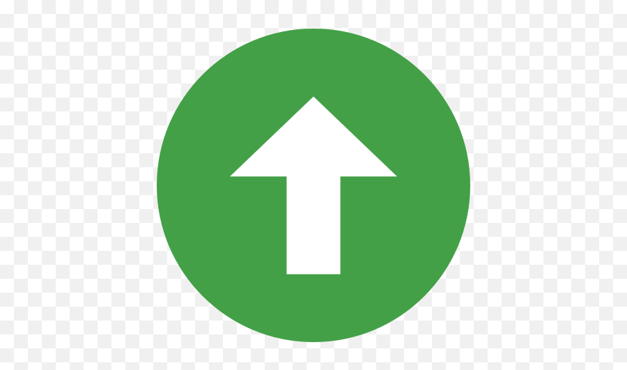 Fileeo Circle Green White Arrow - Upsvg Wikimedia Commons Arrow Up Icon Red Png,White Up Arrow Icon