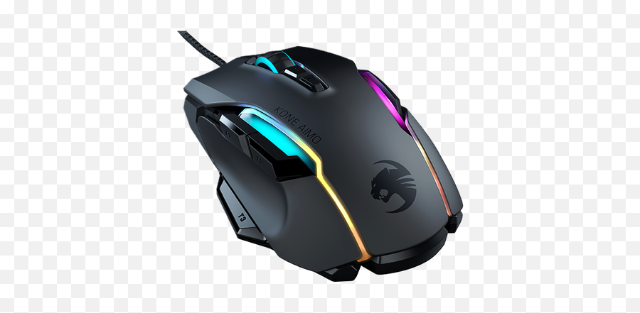 Roccat Kone Aimo - Gaming Mouse Black Pc Roccat Kone Aimo Png,Roccat Icon