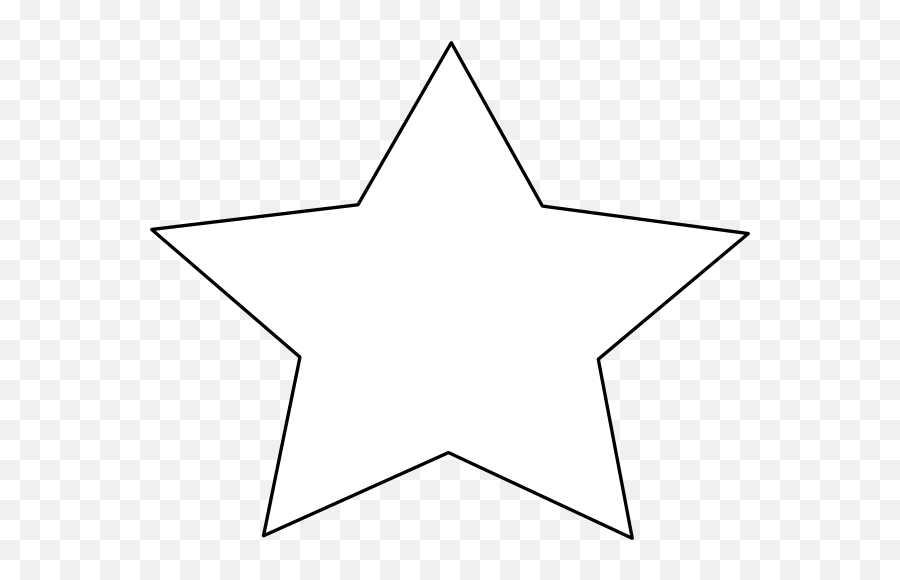 Star Outline Clip Art Free - White Star Png Transparent Transparent White Star Png,Star Background Png