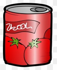 Can Clipart Png 1 Image - Dessin Boite De Conserve,Tomato Clipart Png