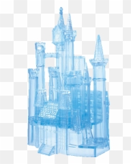 3d Crystal Puzzle Deluxe - Cinderellau0027s Castle Jigsaws Original 3d Instructions png