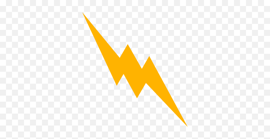 Lightning Icon Png 6 Image - Lightning Bolt Png Yellow,Yellow Lightning Png