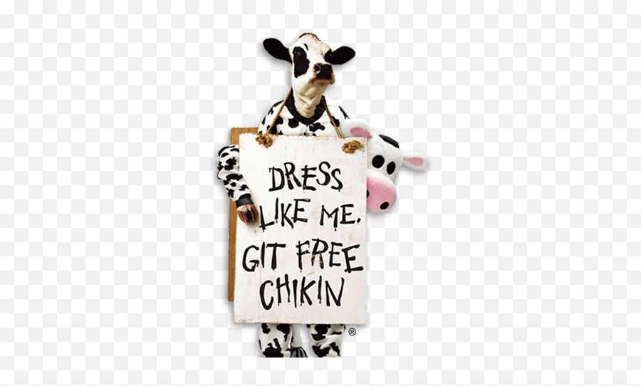 Chick Fil A Cow Png 3 Image - Cow Appreciation Day 2019,Chick Fil A Png
