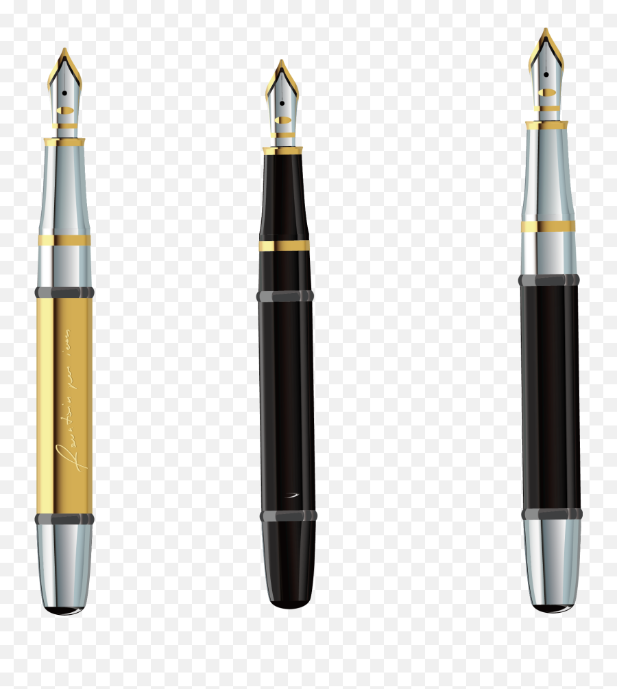 Expensive Pens Transprent Png - Expensive Coloring Pens,Fountain Pen Png