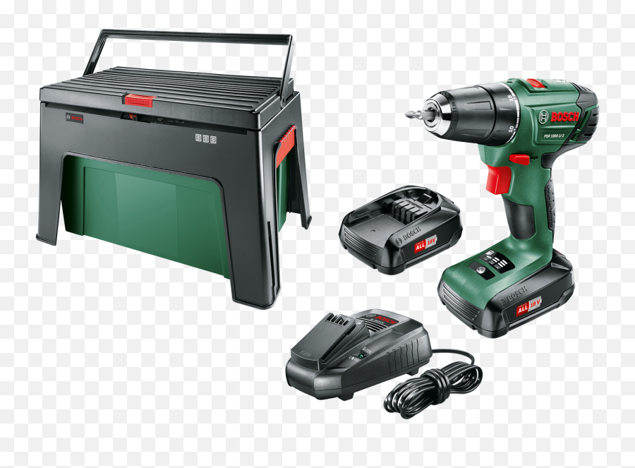 Bosch Psr 1800 Li - 2 Cordless Drilldriver Incl Second Psr 1800 Li 2 Png,Drill Png