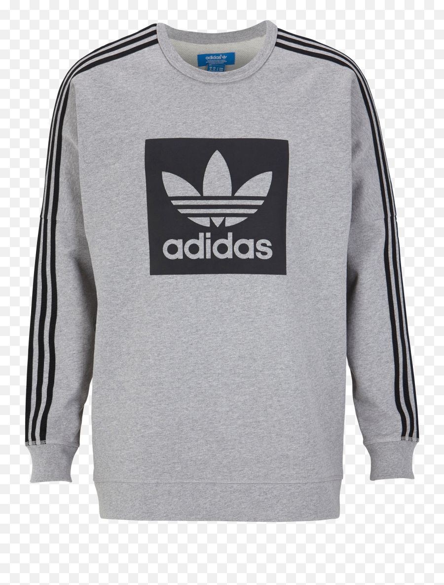 Adidas Originals Sweatshirt Str Ess Crew - Grå Herre Adidas Originals Png,Logo Adidad