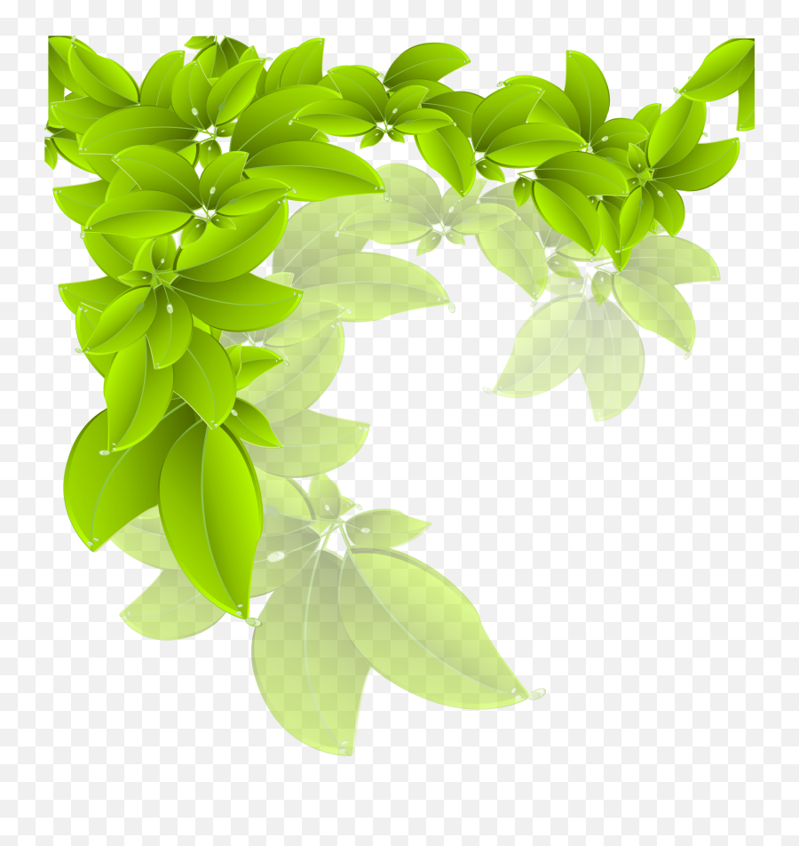Free Png Autumn Leaves - Konfest Green Leaves Transparent Background,Autumn Leaves Png