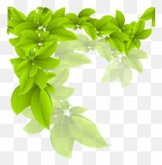 Free Png Autumn Leaves - Konfest Green Transparent Background