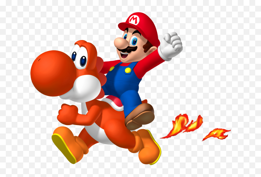 Yoshi Mario Bros - Super Mario Con Yoshi Png,Mario Head Png