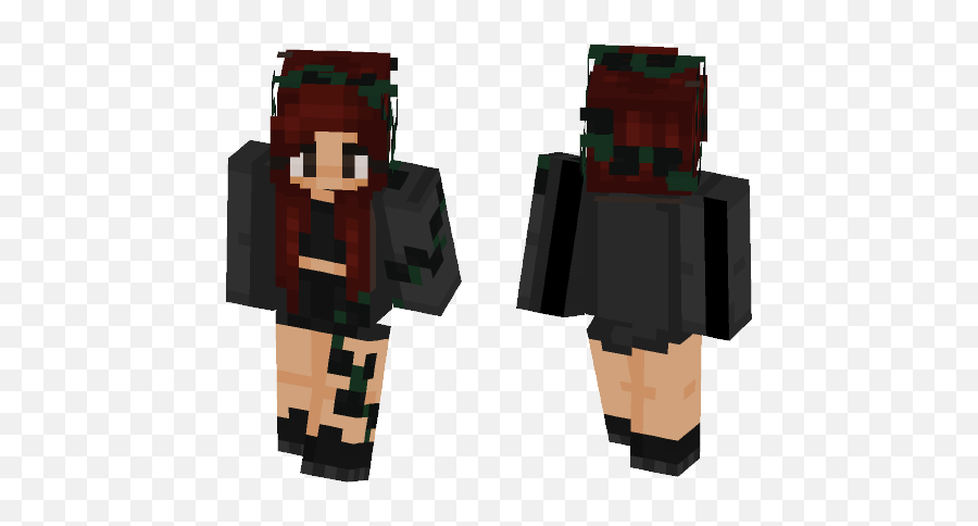 Download - Dead Roses Xukulele Minecraft Skin For Free Minecraft Boy With Beanie Skins Png,Dead Rose Png