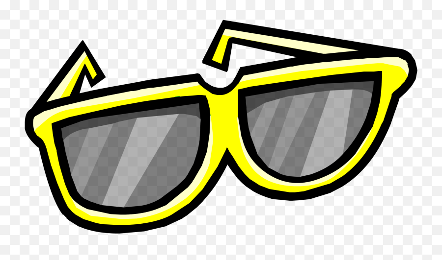 Yellow Sunglasses Clipart Transparent Cartoon - Jingfm Sunglasses Clipart Png,Sunglasses Clipart Transparent