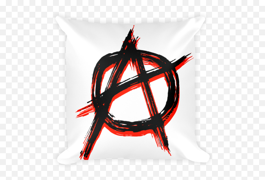 Anarchy Tattoo Red Black Clipart - Full Size Clipart Anarchy Sign Png,Anarchy Logo