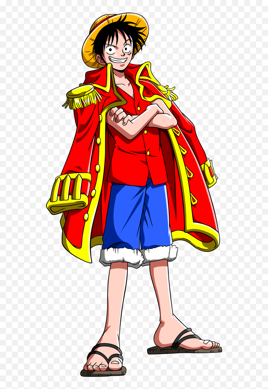 2308572 - Luffy The Pirate King Monkey D Luffy King Of The Luffy Captain One Piece Characters Png,Pirates Png