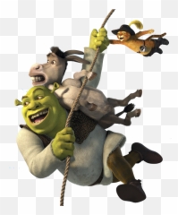 Shrek and Donkey transparent PNG - StickPNG