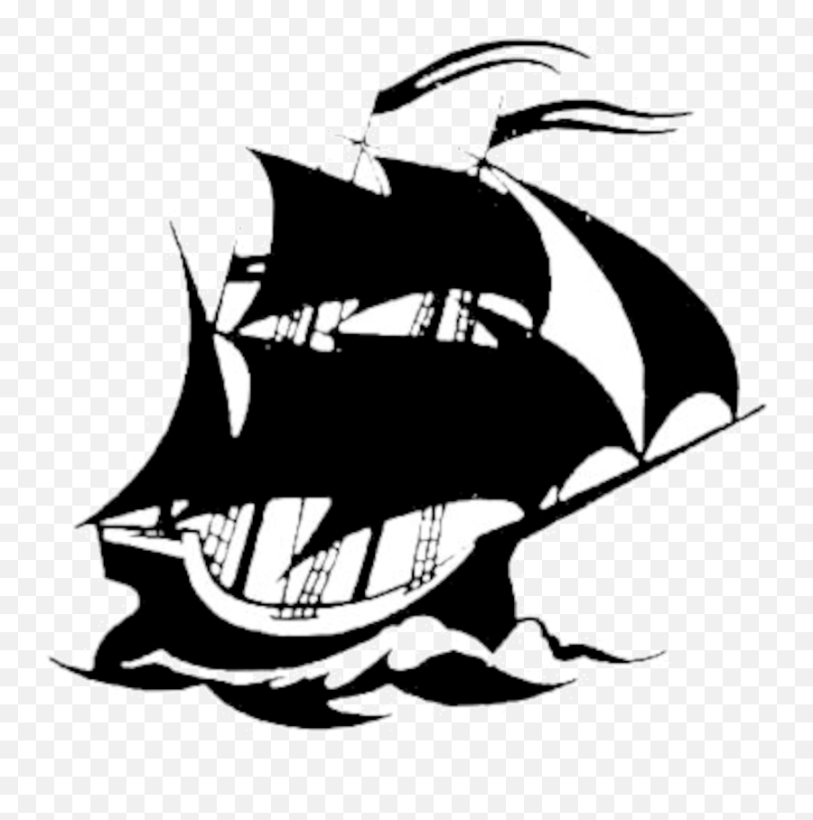 Black Ship Logo Png Image With - Black And White Sailor Ship,Ship Logo