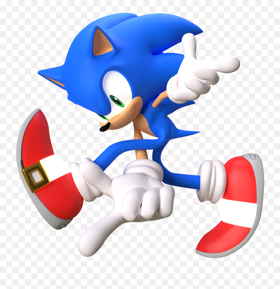 Download Sonic Adventure Pose - Sonic The Hedgehog Full Sonic Adventure Sonic Renders Png,Sonic The Hedgehog Png