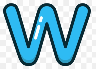 W Png Image - Letter W Png Blue,W Png
