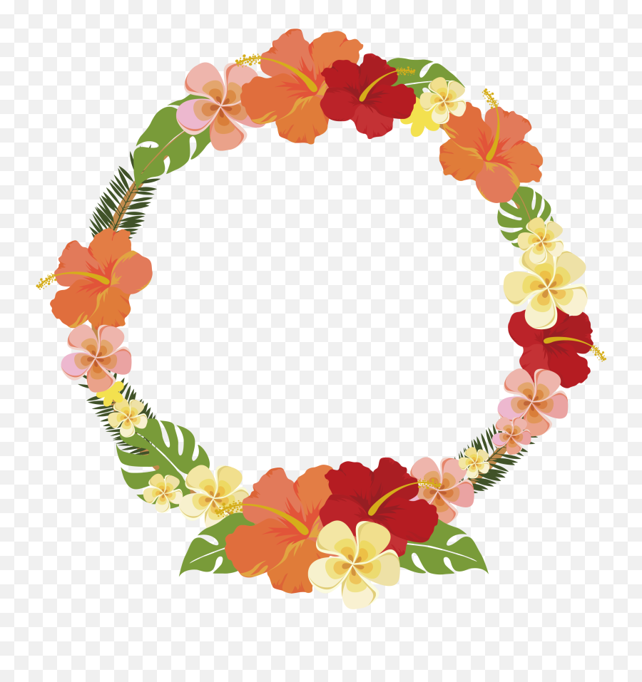 Decorative Frame Transprent - Flower Circle Vector Png,Decorative Frame Png