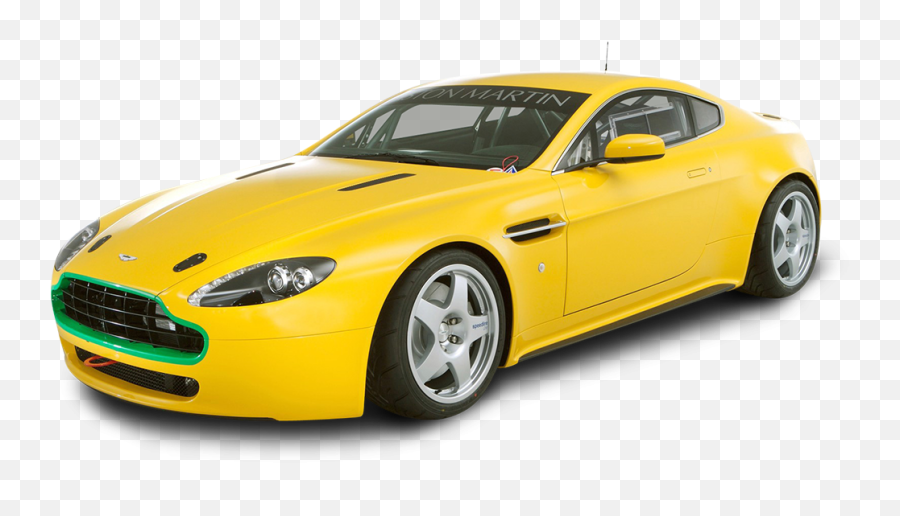 Aston Martin Vantage N24 Yellow - Aston Martin V8 Vantage N24 Png,Aston Martin Png