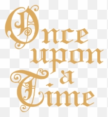 Once Upon A Time Clipart Png Download - Transparent Text