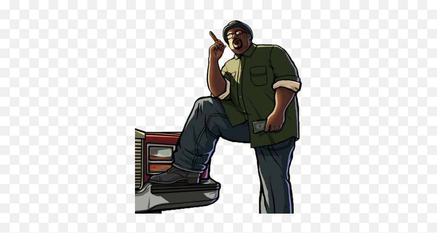 Free Big Smoke Psd Vector Graphic - Render Gta San Andreas Png,Smoke Vector Png