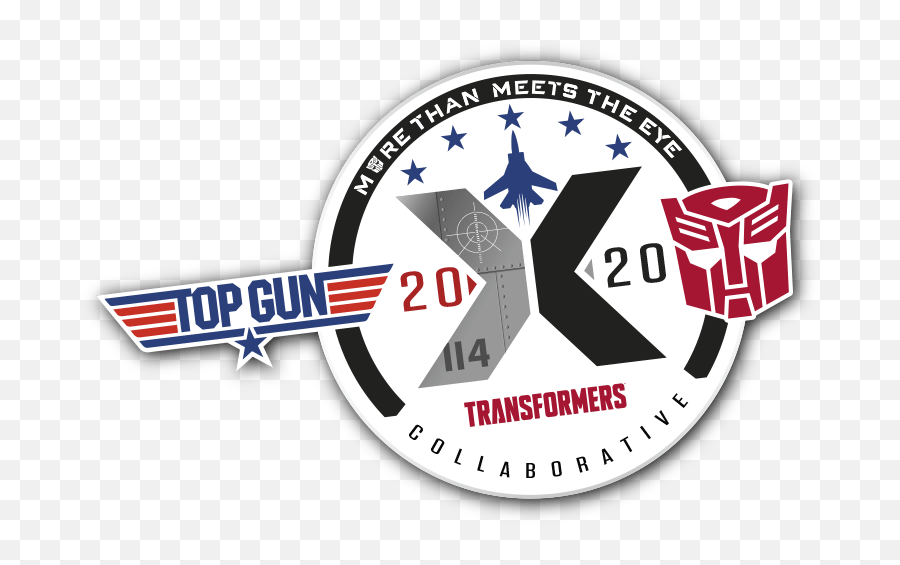 We Feel The Need To Transform With Transformers - Transformers X Top Gun Png,Transformers Logo