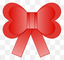 Red Ribbon Png Transparent - Lace Red Present Bow Png Kurdele Çizim