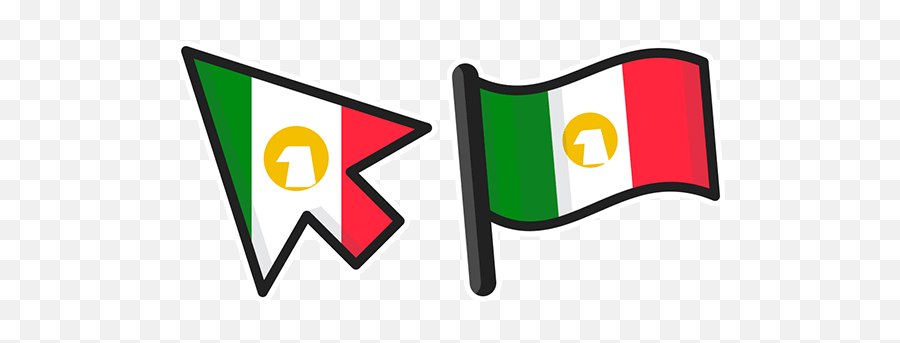 Mexico Flag Cursor U2013 Custom Browser Extension - Flag Addon Png,Mexico Flag Transparent