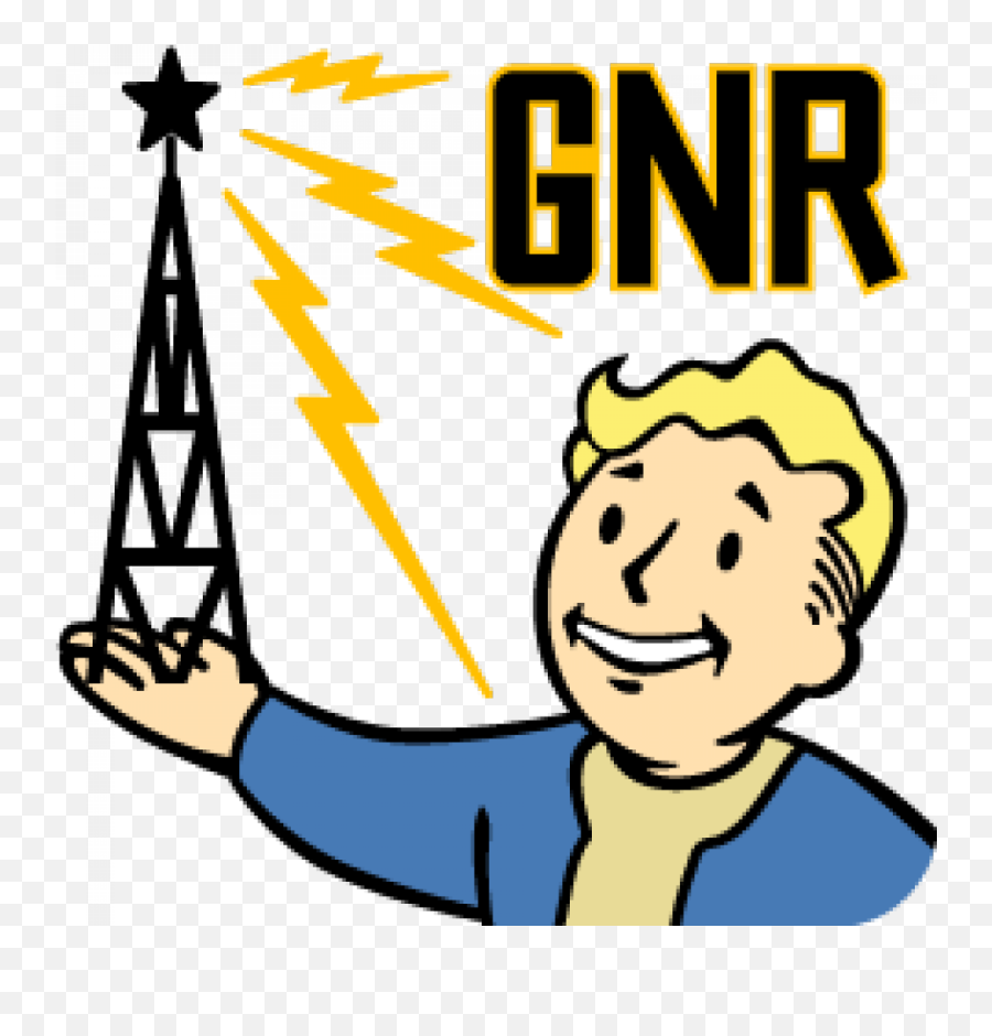 Galaxy News Radio - Fallout 3 Galaxy News Radio Clipart Galaxy News Radio Fallout 3 Png,Fallout 3 Logo