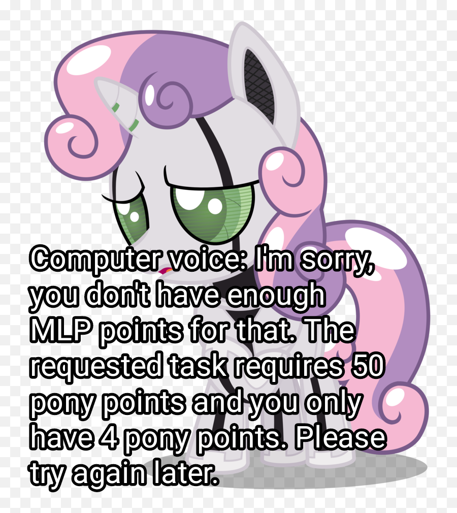 1943898 - Meme Robot Safe Sweetie Belle Sweetie Bot Cartoon Png,Bonzi Buddy Png