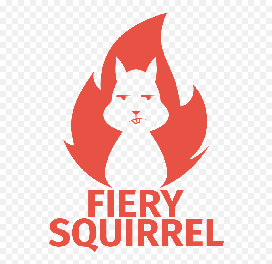 Fiery Squirrel - Illustration Png,Squirrel Logo