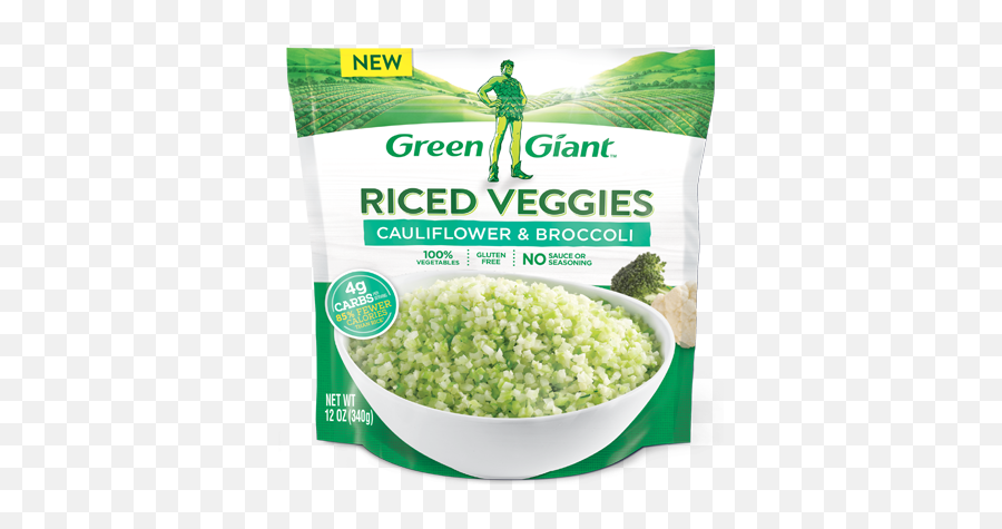Product1029ggricedveggiescauliflowerbroccolipng - Riced Cauliflower And Broccoli,Veggies Png