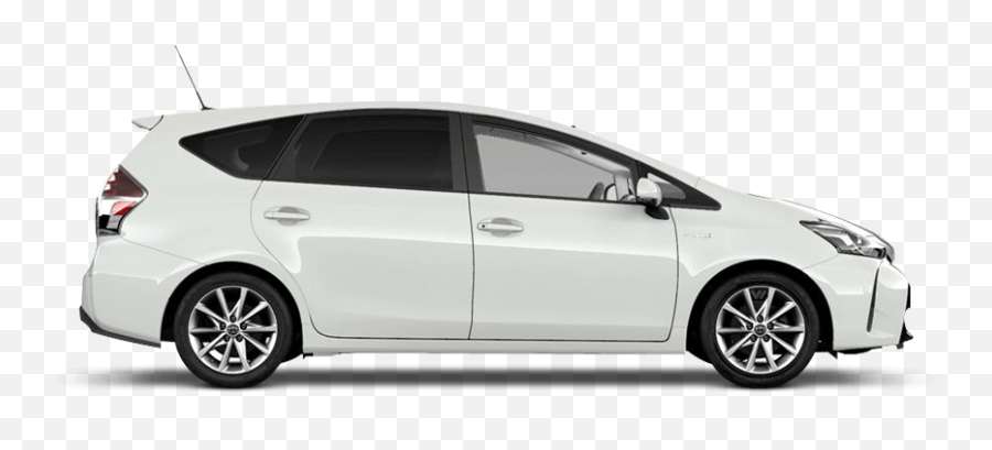 Download Pure White Toyota Prius Plus - Toyota Prius Plus Toyota Prius Silver 2015 Png,Prius Png