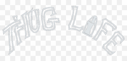 Thug Life Skully White - thug life png download 1500663 Language