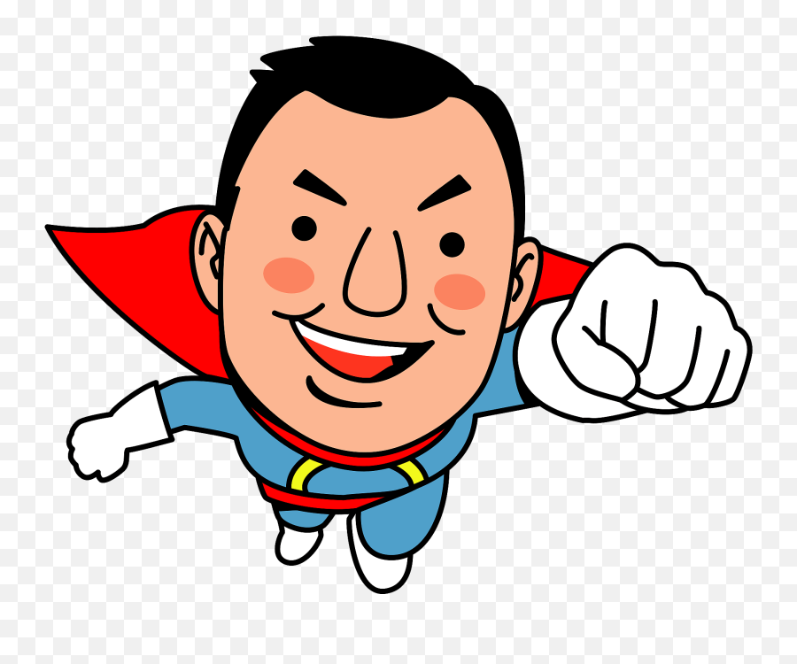 Superman Superhero Clipart Free Download Transparent Png - Happy,Superman Clipart Png