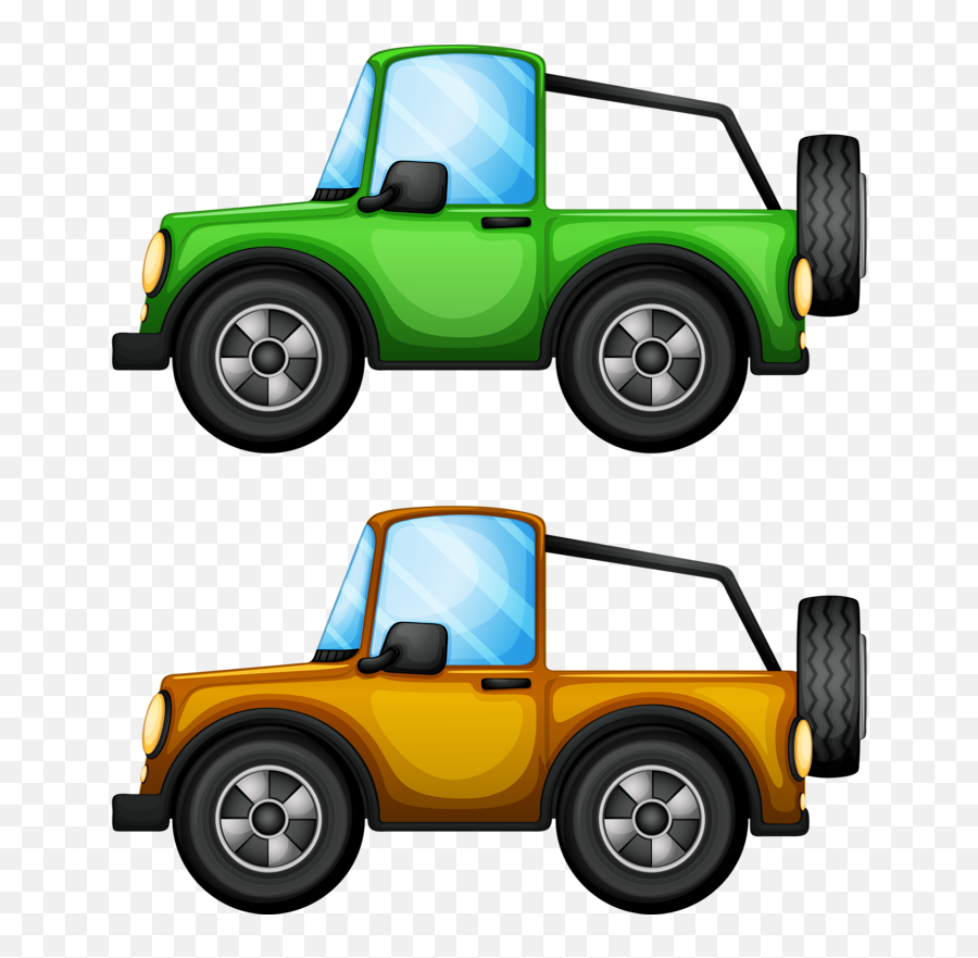 Clipart - Emoji Jeep Png Download Full Size Clipart Boy And His Jeep Cartoon,Car Emoji Png