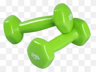 Green Dumbbells Transparent Png - Background