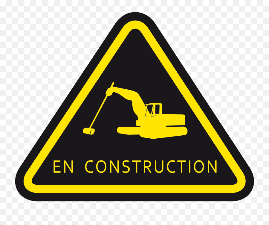 Construction Tools - Traffic Sign Transparent Png Language,Construction Tools Png