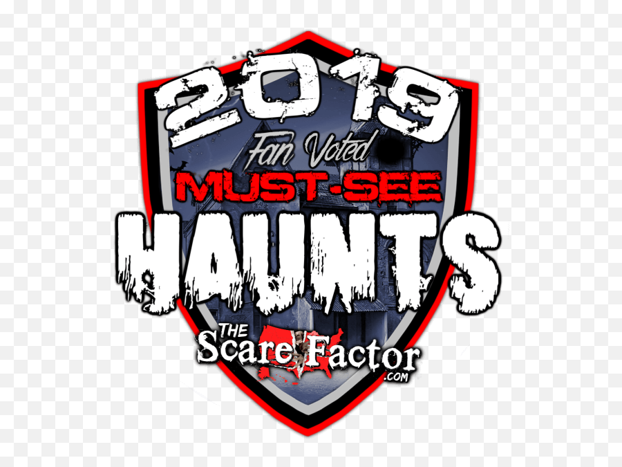 2019 Top Must - See Haunted House Lists The Scare Factor Language Png,Haunted House Png
