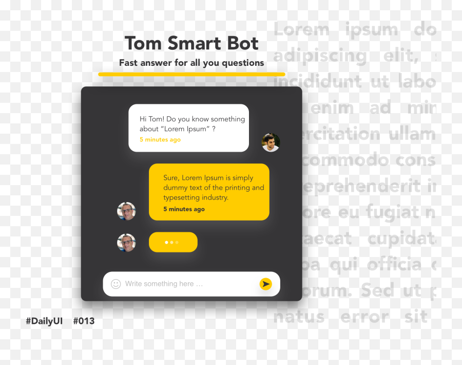 Direct Messaging Chat Bot By Dima Neskorodiev - Vertical Png,Chat Box Png