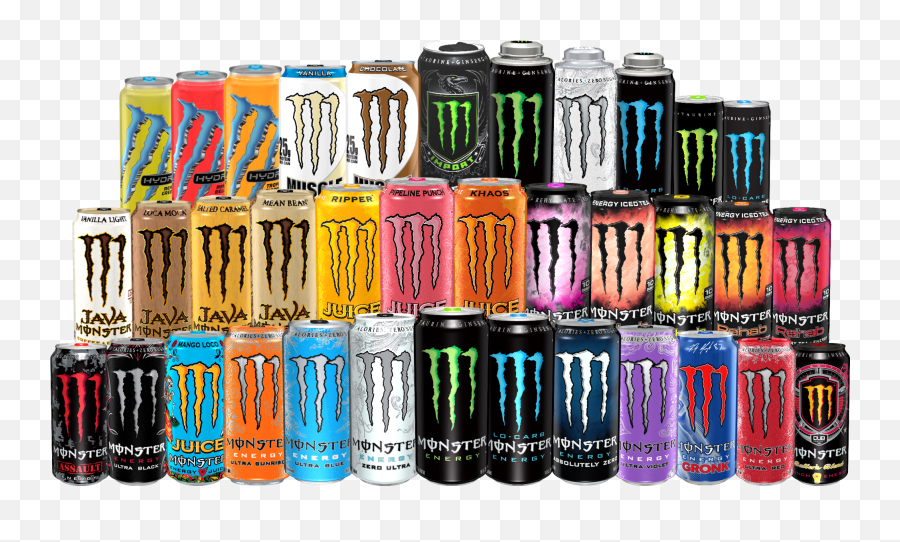 Download Hd Monster - Family2 Monster Energy Rehab Variety Monster Energy All Flavours Png,Monster Energy Png