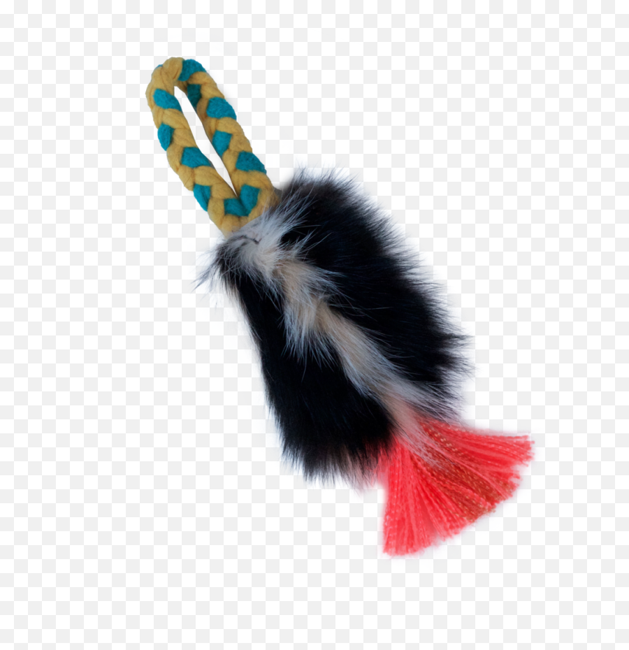 Furry Skunk Tassel Toy U2014 Tugawaycuwin - Cat Toy Png,Tassel Png