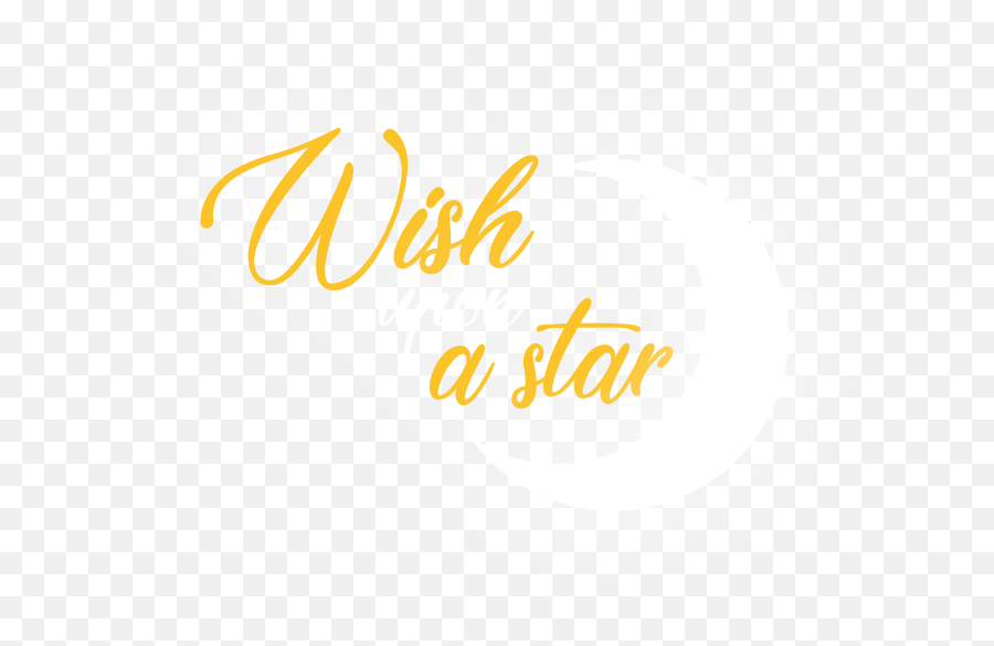 Wish Upon A Star - Calligraphy Png,Glowing Star Png