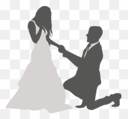 Png Kneeling Transparent Kneelingpng Images Pluspng - Noiva E Noivo Png,Bride Png