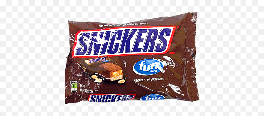 Download Hd Snickers Fun Size Candy Bars - Snickers Fun Size Types Of Chocolate Png,Candy Bars Png