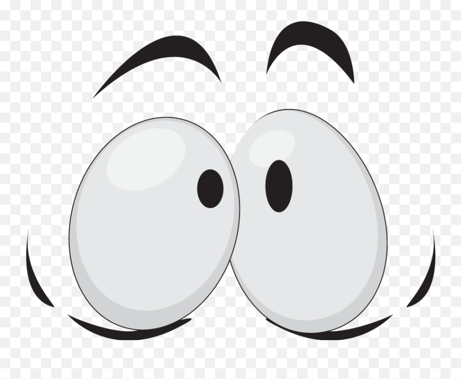 Eyeball Clipart Surprised Eye - Shocked Eyes Cartoon Png,Eye Transparent -  free transparent png images 