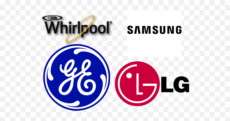 4 Best Refrigerators In 2017 Greenville Appliance Repair - Lg Samsung Whirlpool Logo Png,Lg Logos