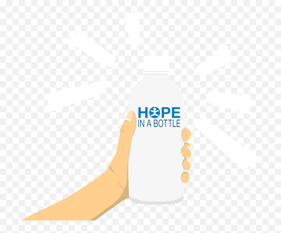 Hope In A Bottle Purified Drinking Water - You Drink Hope Hope In A Bottle Png,Bottle Png