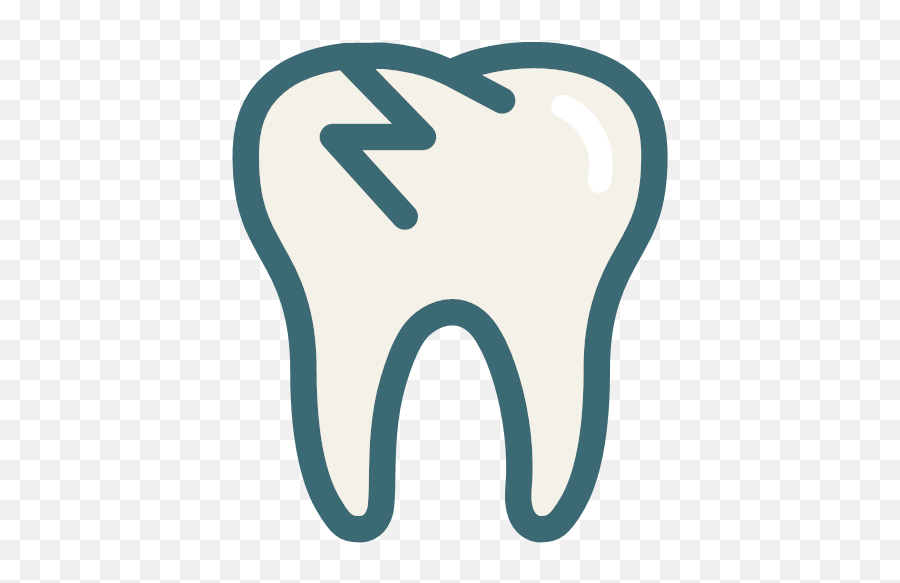 Broken Tooth Dental Treatment Png Damaged Icon